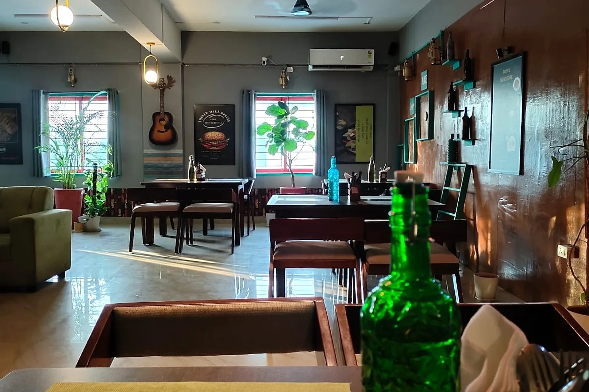 The dining room at Ninan's JP Nagar