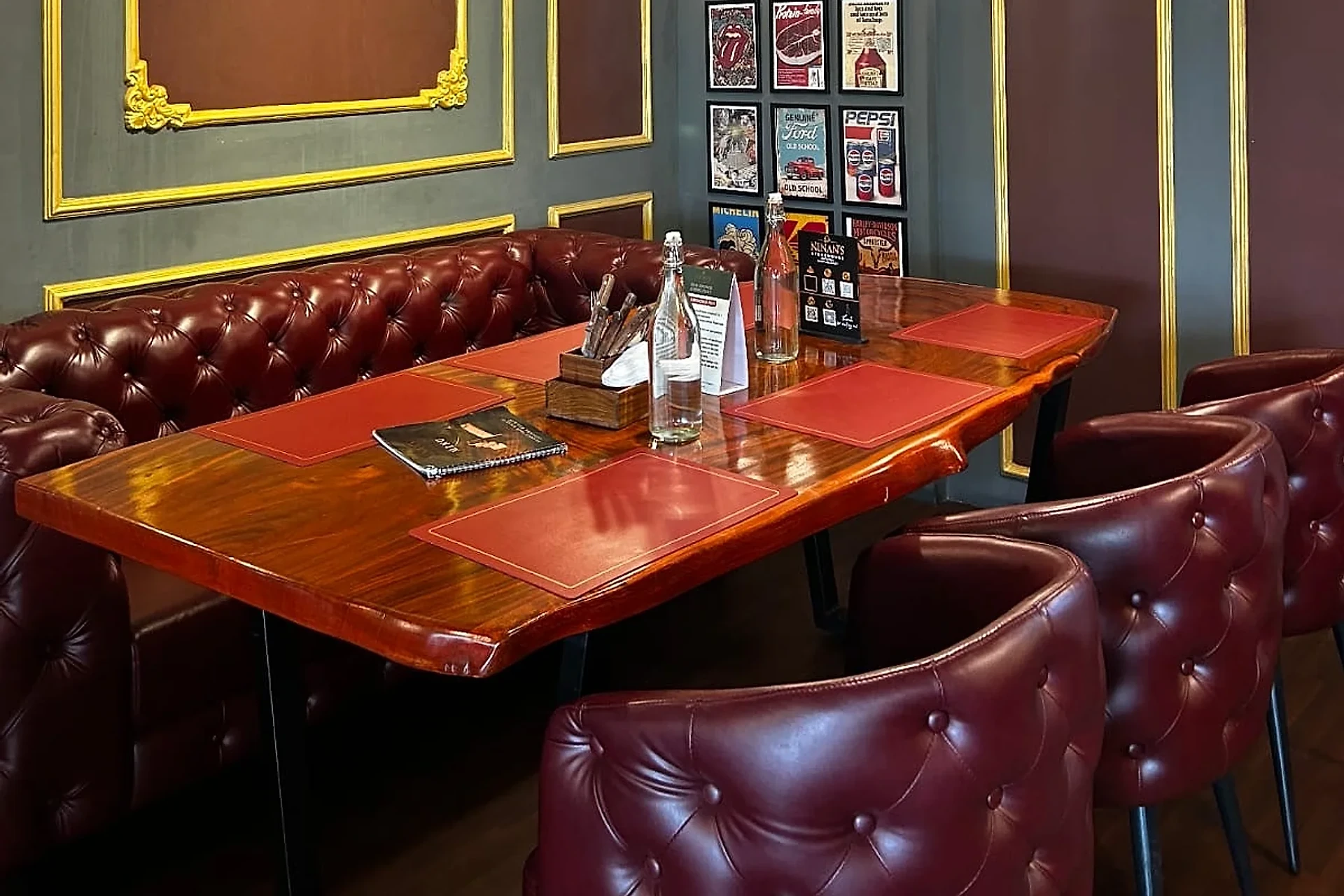 The dining room at Ninan's Mahadevapura