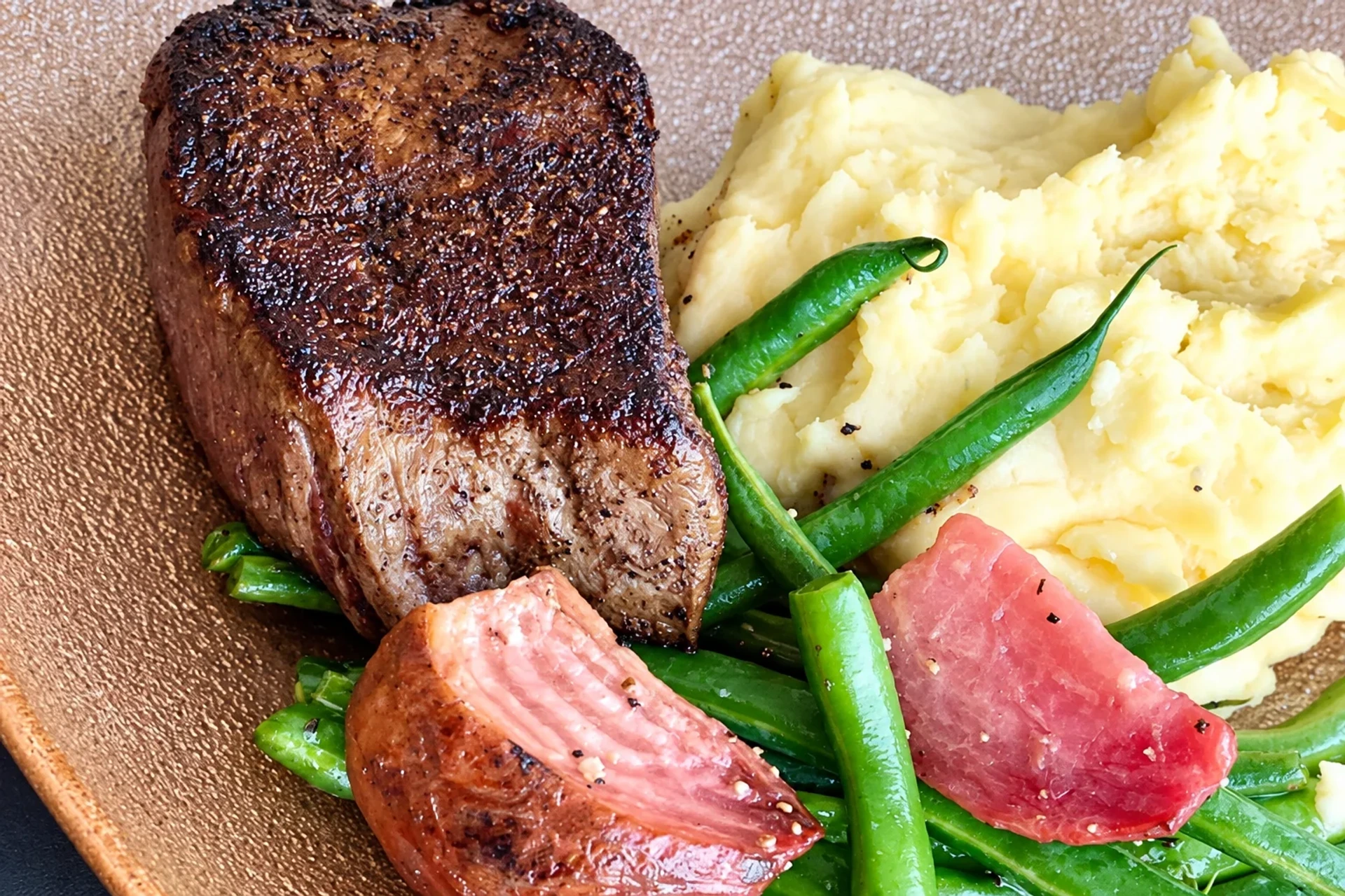 A signature steak served from Ninan's Whitefield